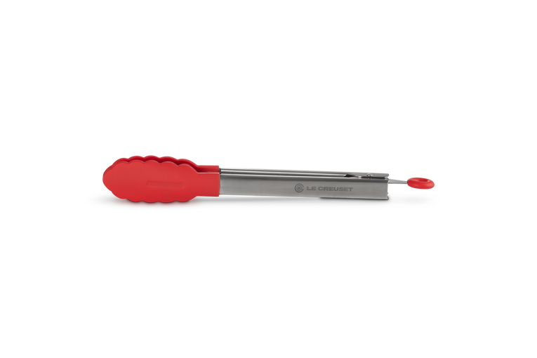 Tongs with Silicone Tip