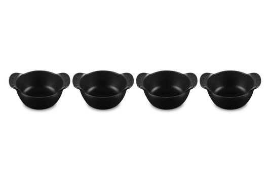 Cast Iron Gourmand Set of 4 Mini Casseroles