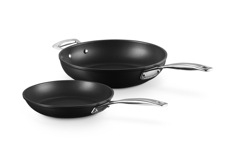 Toughened Non-Stick 2-piece Frying Pan Set