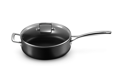 Toughened Non-Stick Saute Pan with Glass Lid