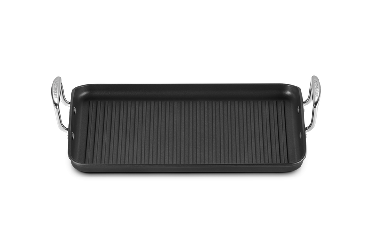 Toughened Non-Stick Ribbed Rectangular Grill