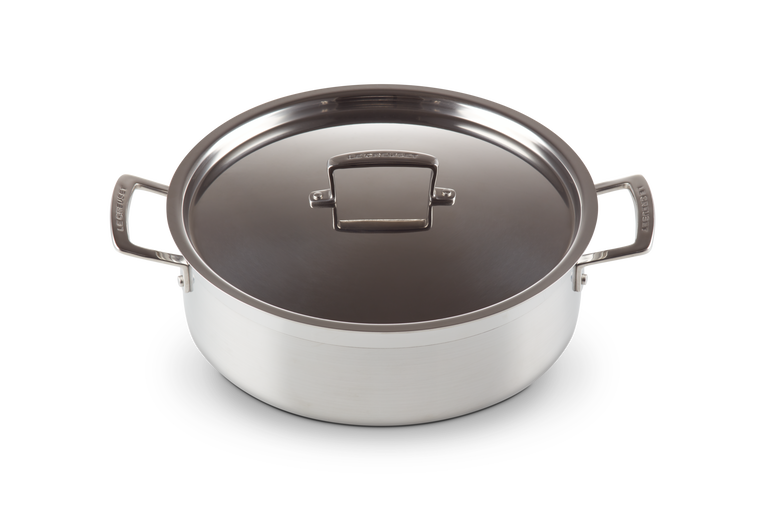 3-ply Stainless Steel Sauteuse