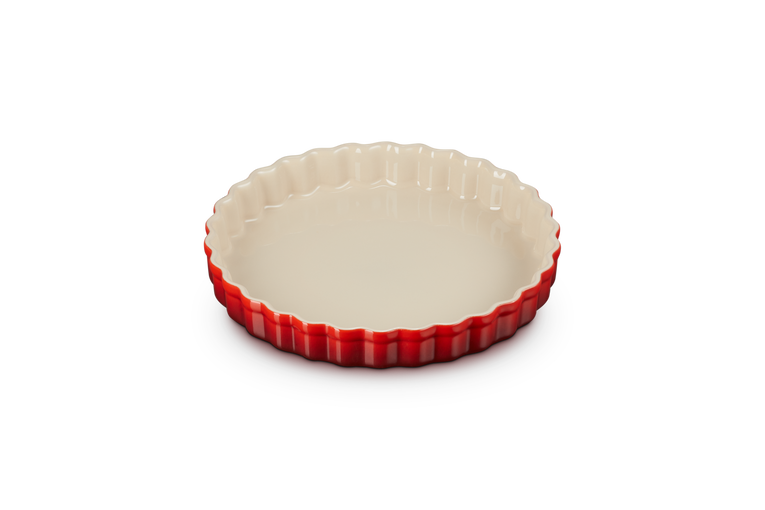 Stoneware Fluted Flan Dish