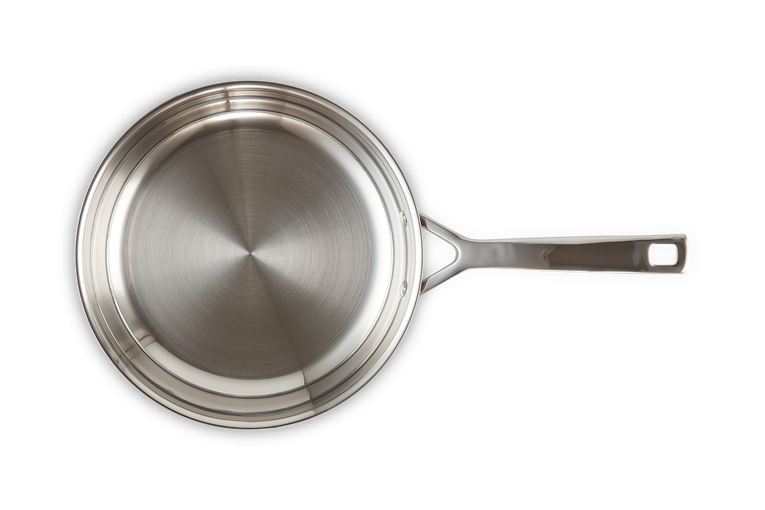 3-ply Stainless Steel Uncoated Frying Pan