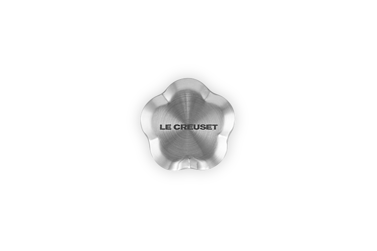 Signature Stainless Steel Flower Knob