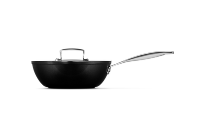 Toughened Non-Stick Chef's Pan with Pouring Spouts
