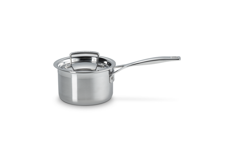 3-ply Stainless Steel Saucepan with Lid