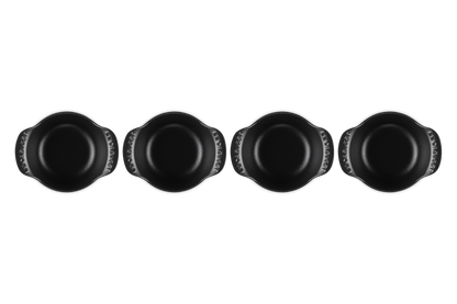 Cast Iron Gourmand Set of 4 Mini Casseroles