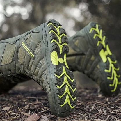 Men's Lightweight  Breathable Durable Anti-slip Hiking Boots Combat Army Boots Work Boots