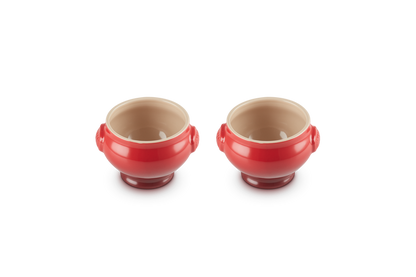 Stoneware Set of 2 Soup Bowls