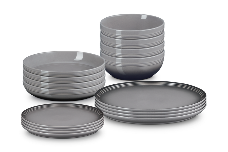 Stoneware Coupe 16-piece Dinnerware Set