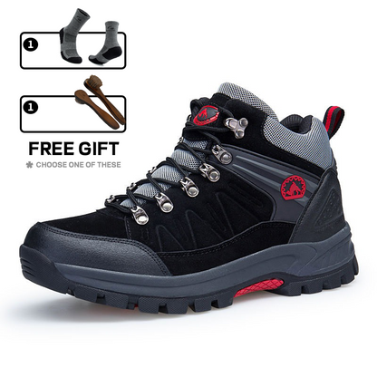 (⏰BLACK FRIDAY SPECIAL-70%OFF)Men's Mountaineering Orthopedic Ankle Support Hiking Boots Waterproof Non-Slip Wide Toe Tactical Boots