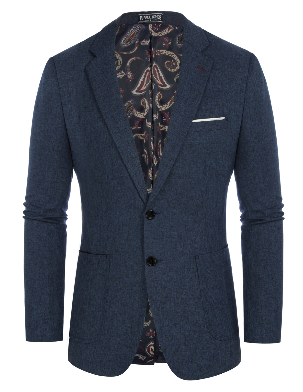 Men's Casual Sport Coat Blazer Two Buttons Lightweight Business Jackets